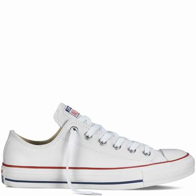 Converse Chuck Taylor All Star Leather - Naisten Tennarit - Valkoinen